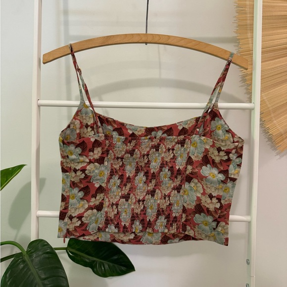 Wilfred (Aritzia) Floral Basel Bustier Top - Picture 6 of 7